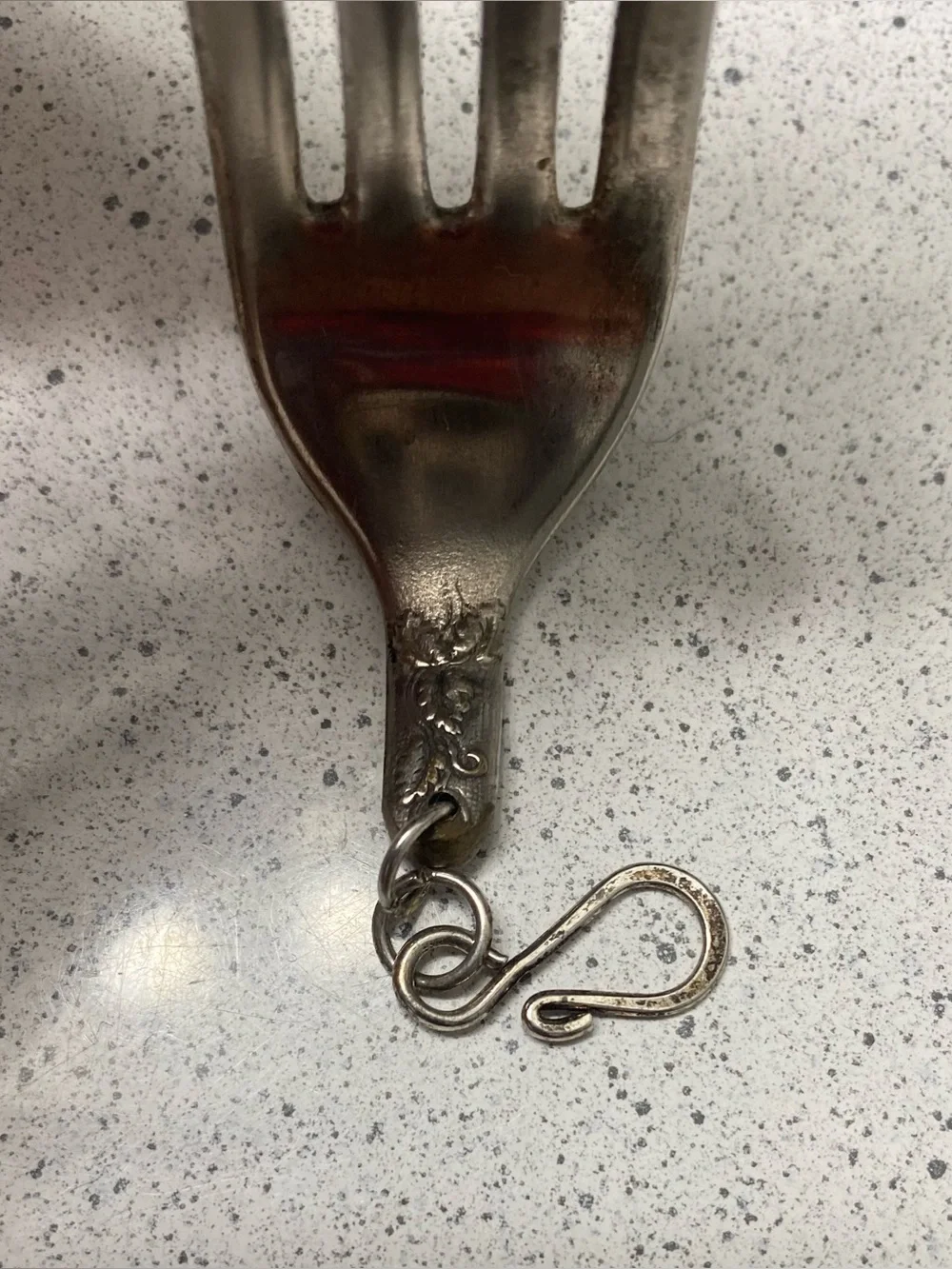 Vintage Silver Fork Bracelet